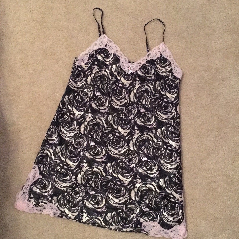Silky sleepwear
